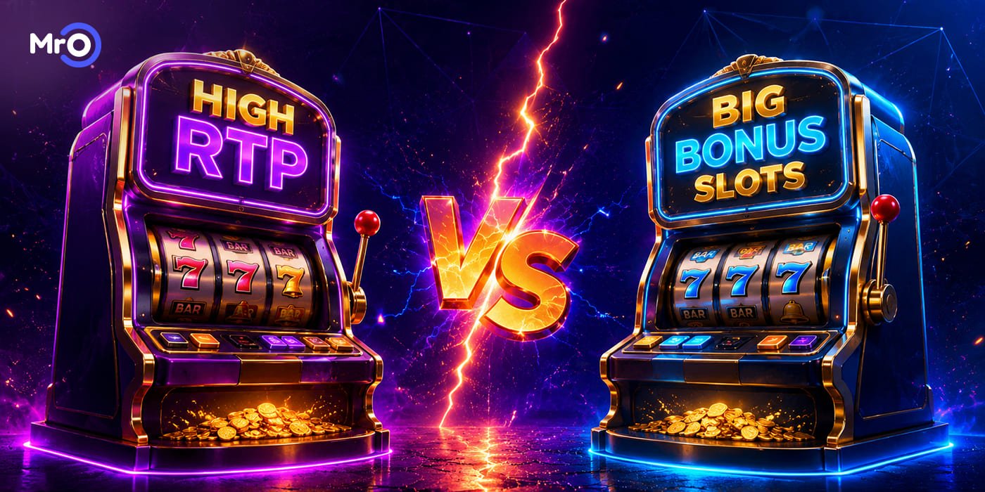 High RTP Slots vs Big Bonus Slots featured image