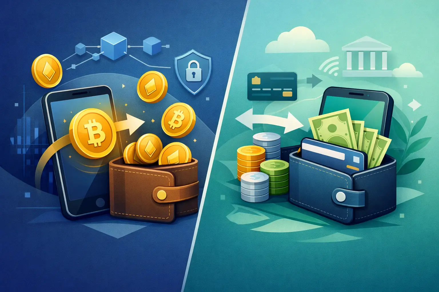 Crypto Withdrawals Versus eWallet Payouts